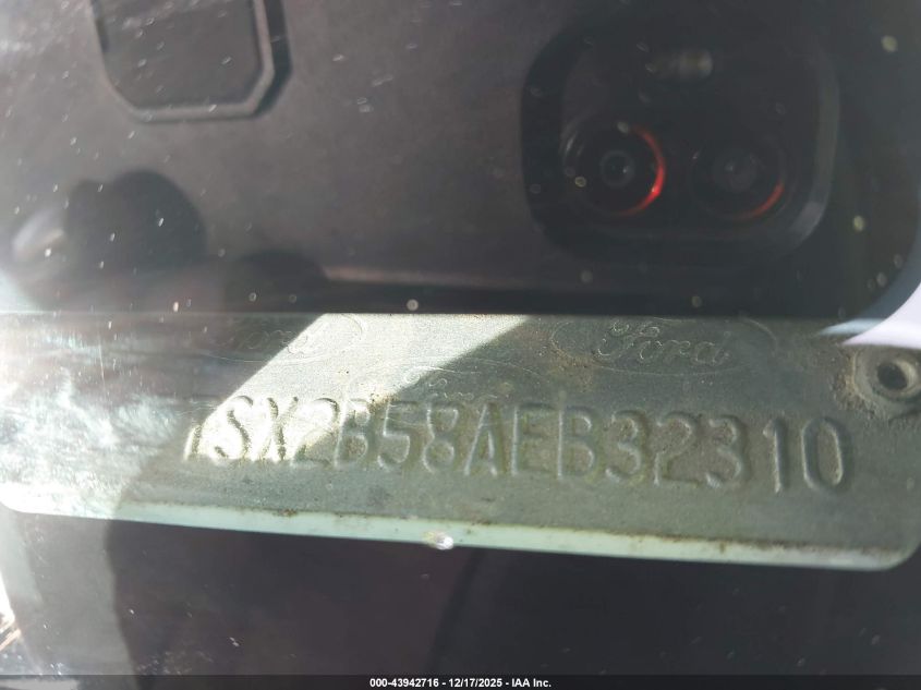 2010 Ford F-250 Lariat/Xl/Xlt VIN: 1FTSX2B58AEB32310 Lot: 43942716