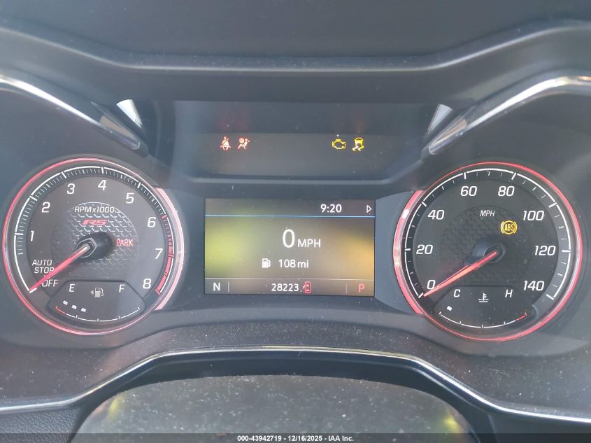 2023 Chevrolet Trailblazer Fwd Rs VIN: KL79MTSL7PB172395 Lot: 43942719