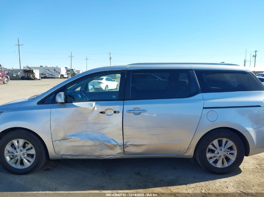 2015 Kia Sedona Lx VIN: KNDMB5C15F6040089 Lot: 43942722