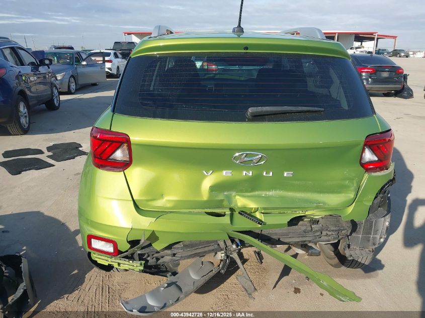2024 Hyundai Venue Sel VIN: KMHRC8A39RU319792 Lot: 43942726