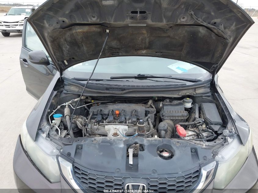 2013 Honda Civic Lx VIN: 19XFB2F5XDE027688 Lot: 43942727