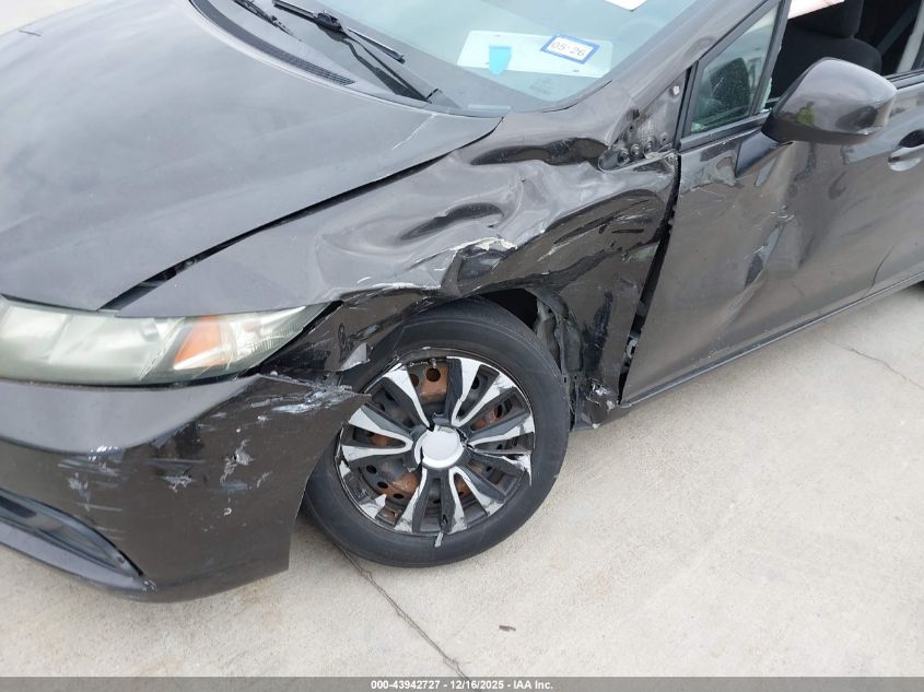 2013 Honda Civic Lx VIN: 19XFB2F5XDE027688 Lot: 43942727