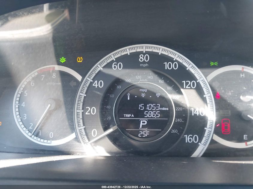 2015 Honda Accord Lx VIN: 1HGCR2F33FA009926 Lot: 43942728