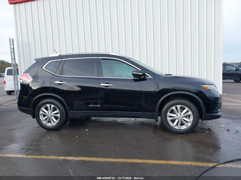 2015 Nissan Rogue Sv VIN: KNMAT2MT7FP559315 Lot: 43942732