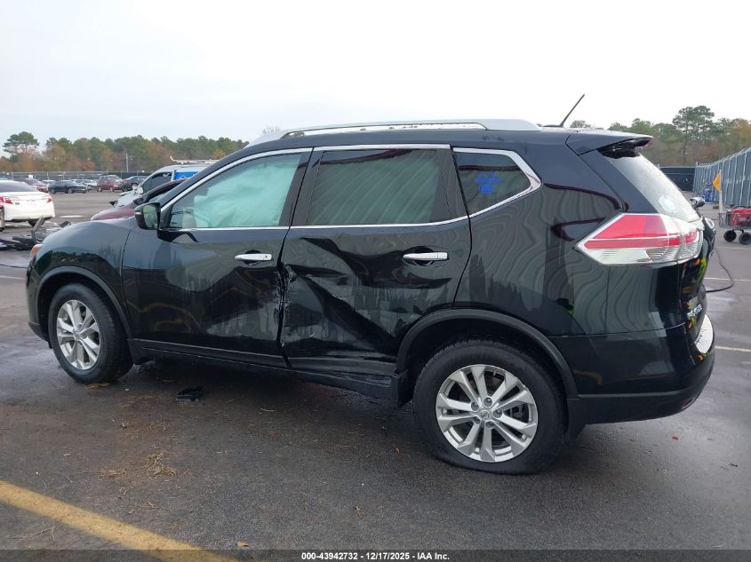 2015 Nissan Rogue Sv VIN: KNMAT2MT7FP559315 Lot: 43942732
