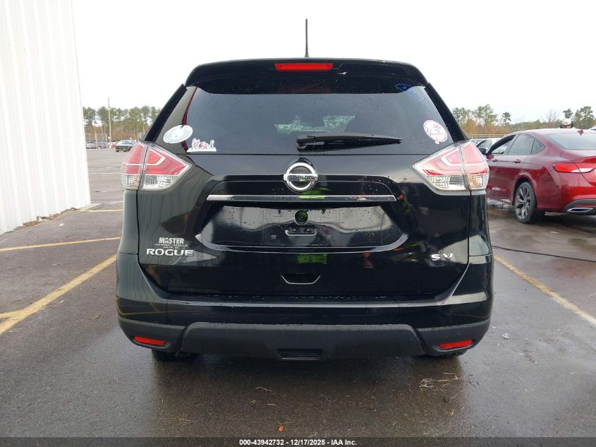 2015 Nissan Rogue Sv VIN: KNMAT2MT7FP559315 Lot: 43942732