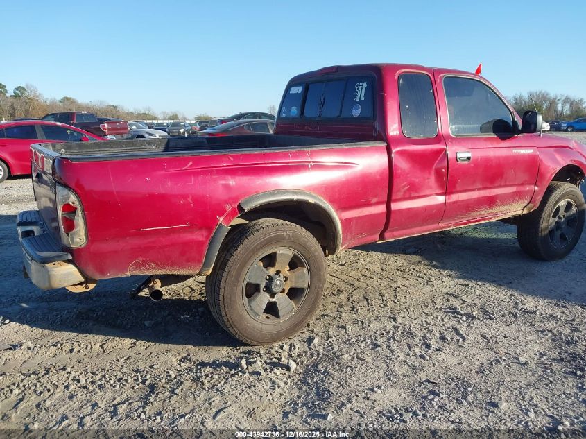 2000 Toyota Tacoma Base V6 VIN: 4TAWN72N7YZ595431 Lot: 43942736