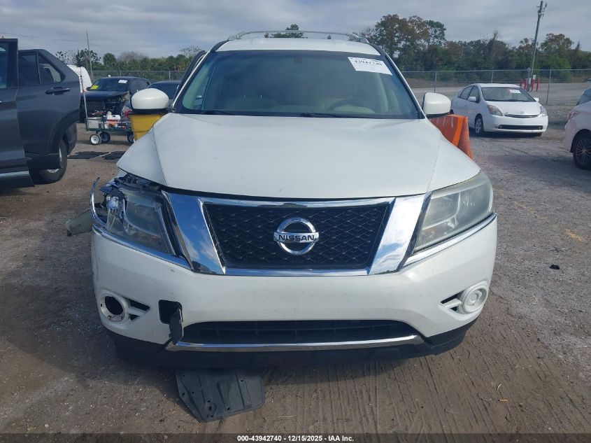 2014 Nissan Pathfinder Sv VIN: 5N1AR2MN9EC723522 Lot: 43942740