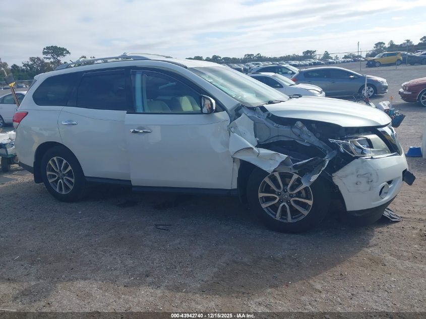 2014 Nissan Pathfinder Sv VIN: 5N1AR2MN9EC723522 Lot: 43942740