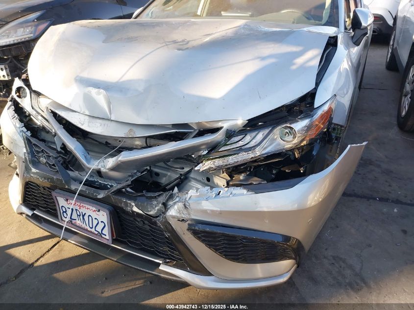 2022 Toyota Camry Xse V6 VIN: 4T1KZ1AK6NU062969 Lot: 43942743