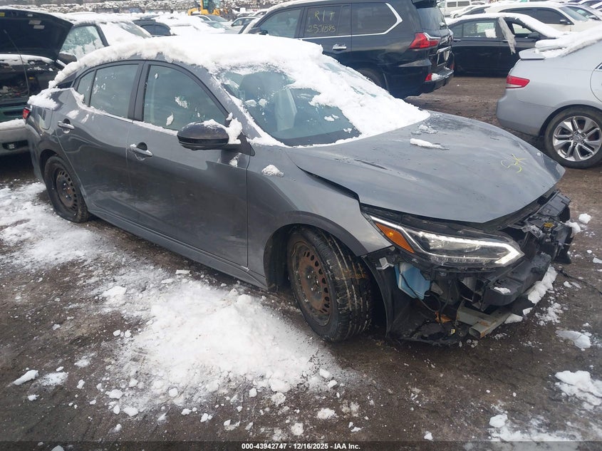 3N1AB8DV9NY206968 2022 Nissan Sentra Sr Xtronic Cvt auction photo 1