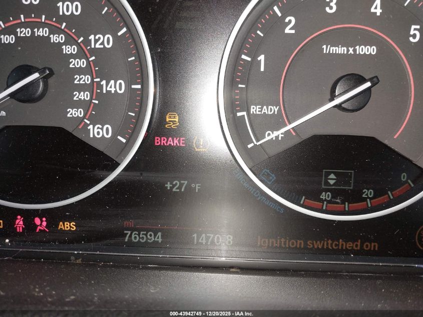 2018 BMW 340I xDrive VIN: WBA8B7G55JNT71275 Lot: 43942749