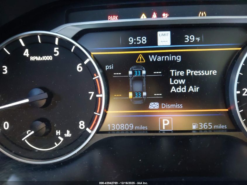 2020 Nissan Altima Sl Fwd VIN: 1N4BL4EV8LC233340 Lot: 43942769