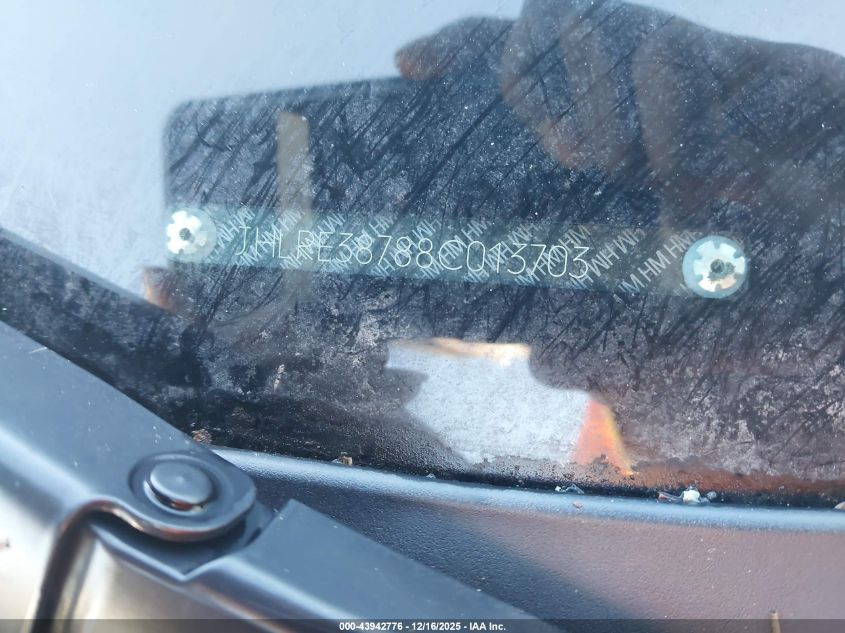 2008 Honda Cr-V Ex-L VIN: JHLRE38788C013703 Lot: 43942776