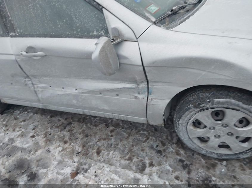 2007 Kia Spectra Ex VIN: KNAFE122675429444 Lot: 43942777