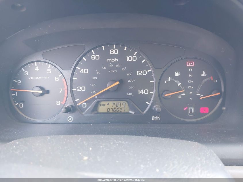 2001 Honda Accord Value Package VIN: 1HGCF86651A107922 Lot: 43942780