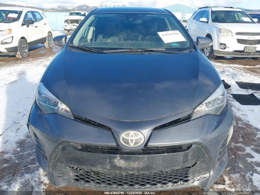 2017 Toyota Corolla Se VIN: 5YFBURHE8HP588619 Lot: 43942796