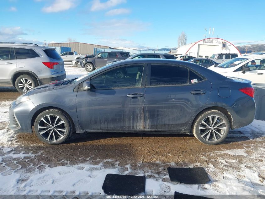 2017 Toyota Corolla Se VIN: 5YFBURHE8HP588619 Lot: 43942796