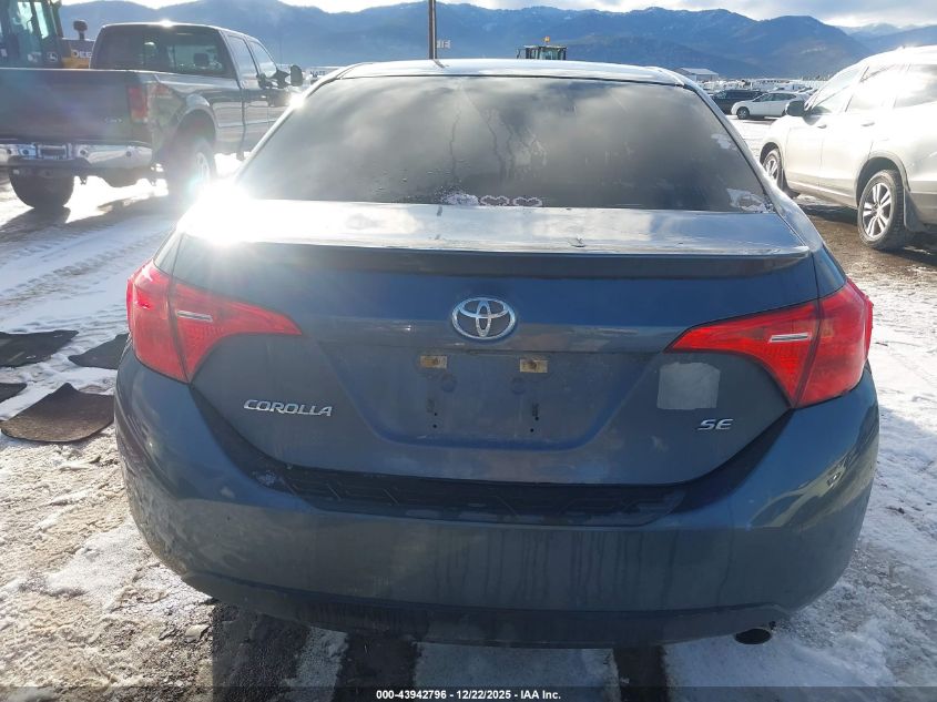 2017 Toyota Corolla Se VIN: 5YFBURHE8HP588619 Lot: 43942796