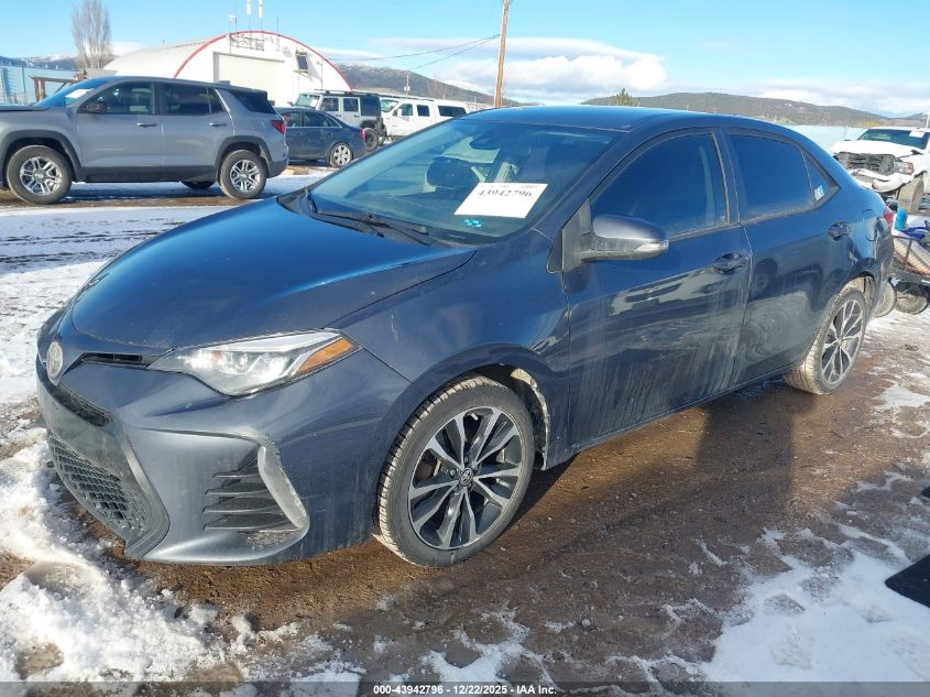 2017 Toyota Corolla Se VIN: 5YFBURHE8HP588619 Lot: 43942796