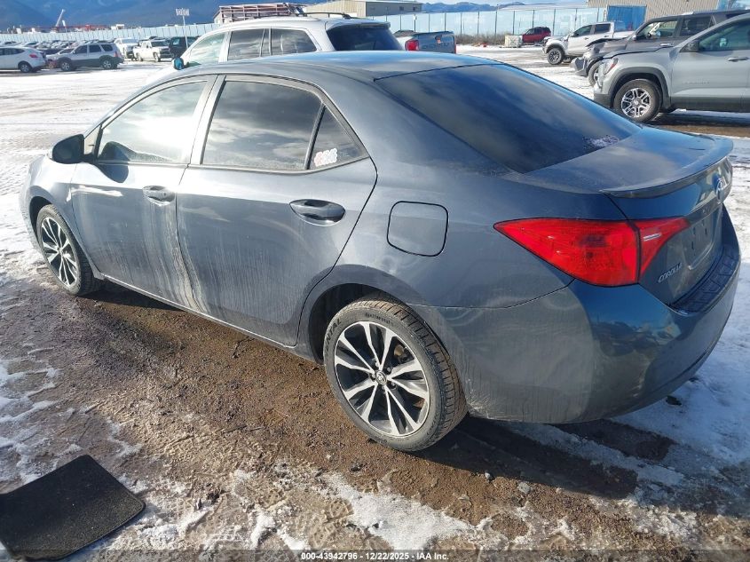 2017 Toyota Corolla Se VIN: 5YFBURHE8HP588619 Lot: 43942796