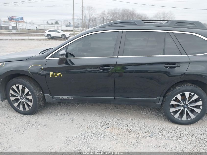 2015 Subaru Outback 2.5I Limited VIN: 4S4BSBLC1F3202885 Lot: 43942804