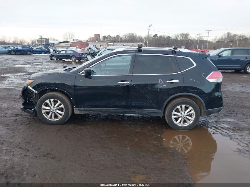 2015 Nissan Rogue Sv VIN: KNMAT2MV8FP572690 Lot: 43942811