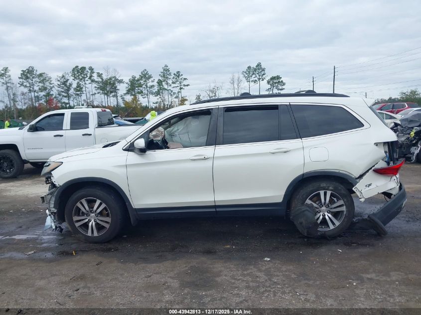 2018 Honda Pilot Ex-L VIN: 5FNYF5H57JB008436 Lot: 43942813