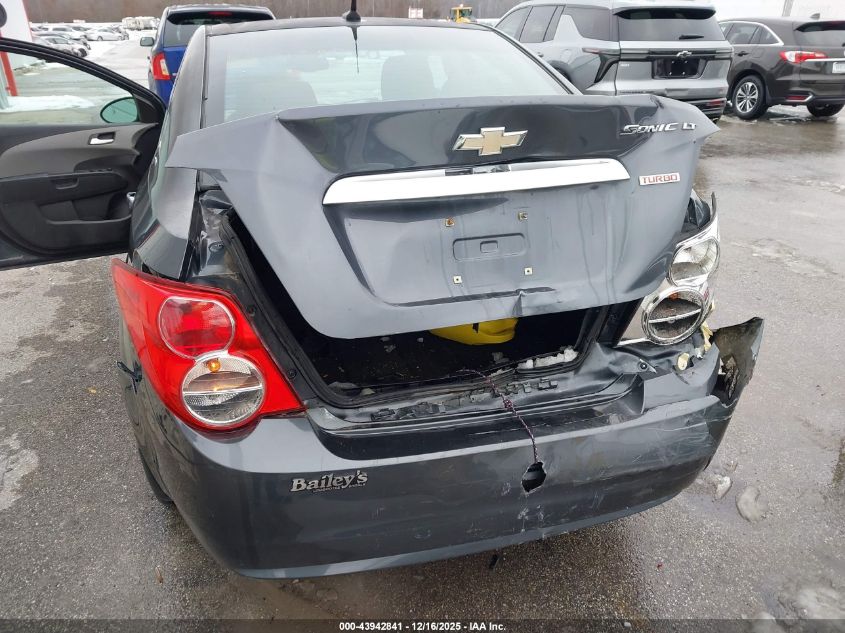 2013 Chevrolet Sonic Lt Auto VIN: 1G1JC5SB9D4113007 Lot: 43942841