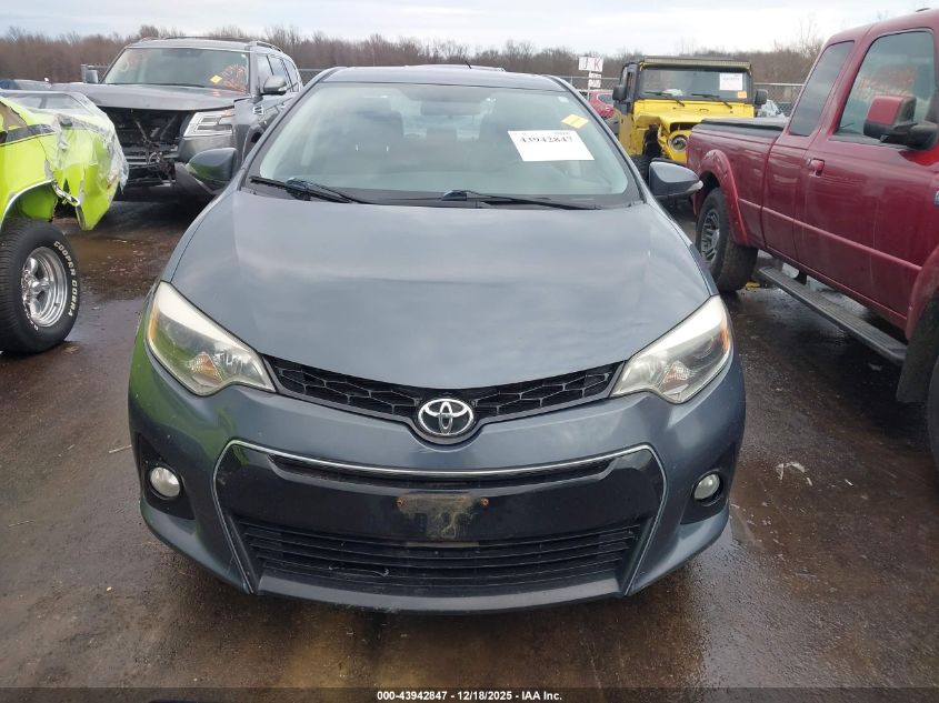 2015 Toyota Corolla S Plus VIN: 2T1BURHE9FC248263 Lot: 43942847
