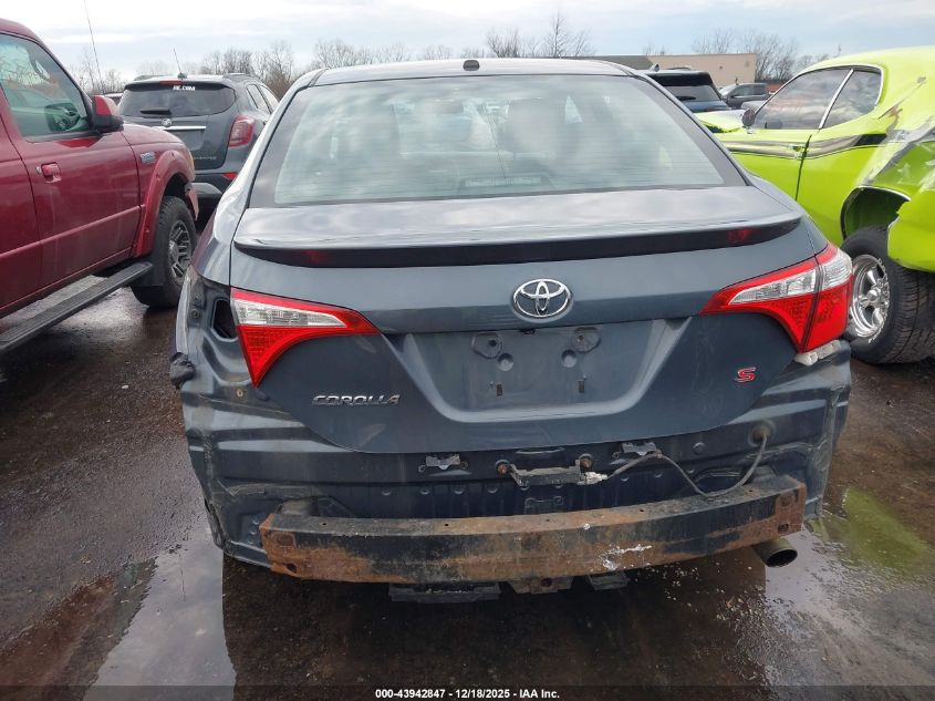 2015 Toyota Corolla S Plus VIN: 2T1BURHE9FC248263 Lot: 43942847