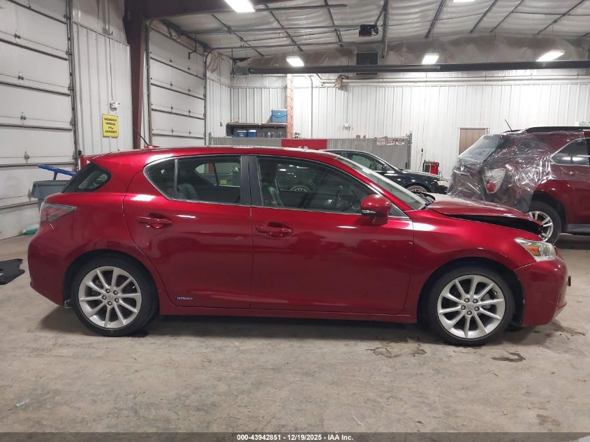 2011 Lexus Ct 200H Premium VIN: JTHKD5BH0B2013785 Lot: 43942851