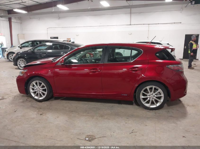 2011 Lexus Ct 200H Premium VIN: JTHKD5BH0B2013785 Lot: 43942851