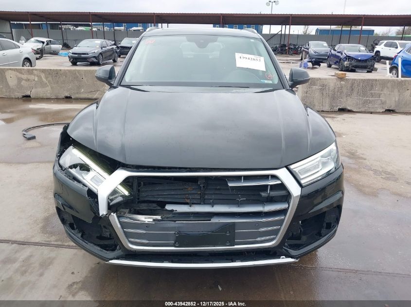 2020 Audi Q5 Premium 45 Tfsi Quattro S Tronic VIN: WA1ANAFY4L2041047 Lot: 43942852