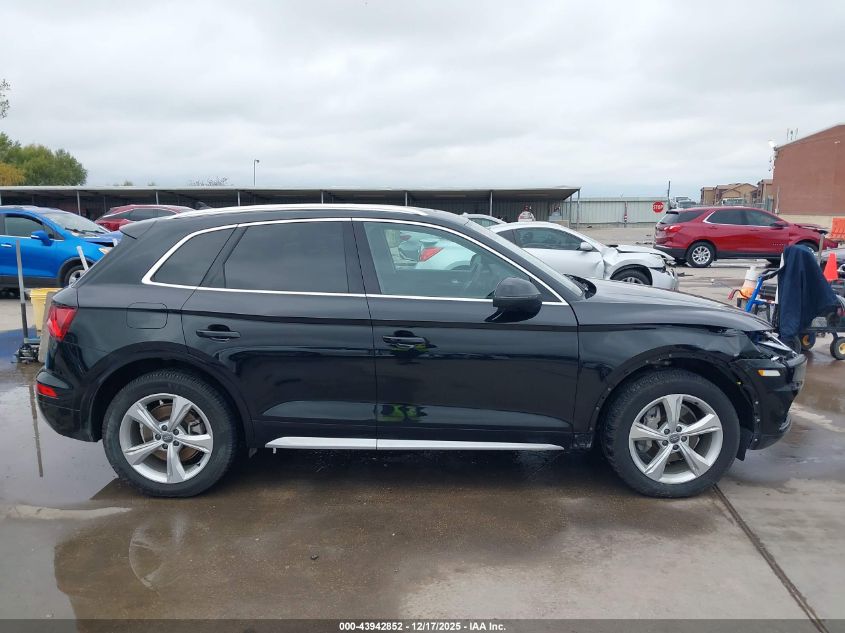 2020 Audi Q5 Premium 45 Tfsi Quattro S Tronic VIN: WA1ANAFY4L2041047 Lot: 43942852