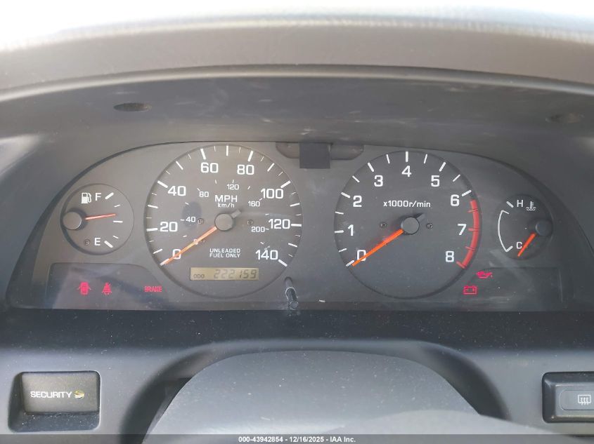 2000 Nissan Altima Gle/Gxe/Se VIN: 1N4DL01A3YC180557 Lot: 43942854