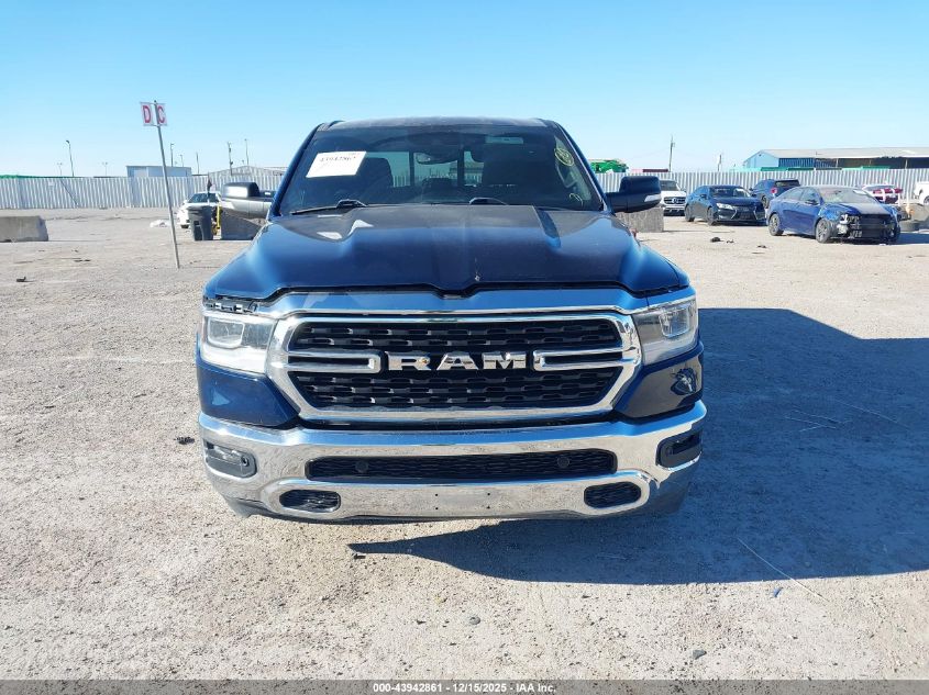 2022 Ram 1500 Lone Star 4X2 5'7 Box VIN: 1C6RREFT6NN201253 Lot: 43942861