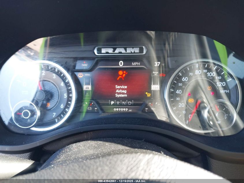 2022 Ram 1500 Lone Star 4X2 5'7 Box VIN: 1C6RREFT6NN201253 Lot: 43942861