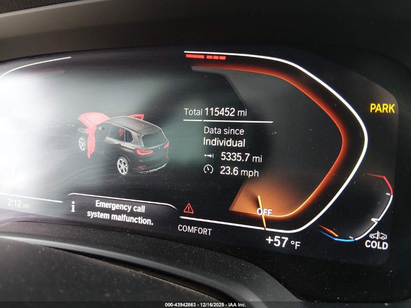 2019 BMW X5 xDrive40I VIN: 5UXCR6C57KLL23927 Lot: 43942863