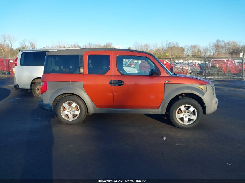 2003 Honda Element Ex VIN: 5J6YH285X3L049341 Lot: 43942874
