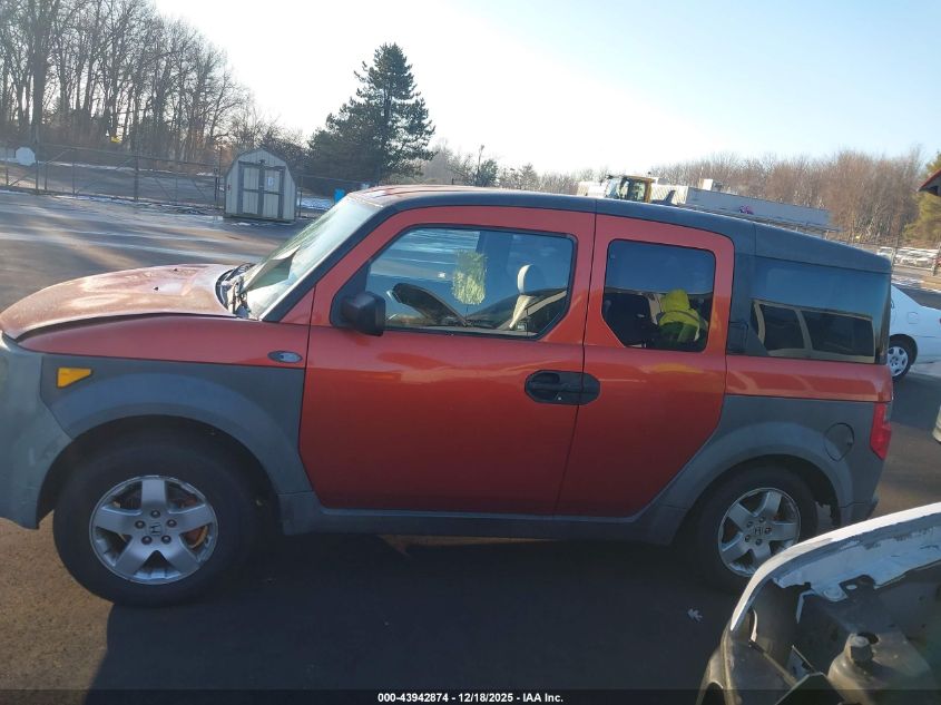 2003 Honda Element Ex VIN: 5J6YH285X3L049341 Lot: 43942874