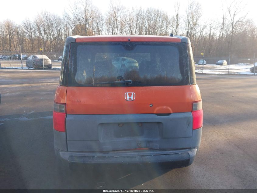 2003 Honda Element Ex VIN: 5J6YH285X3L049341 Lot: 43942874