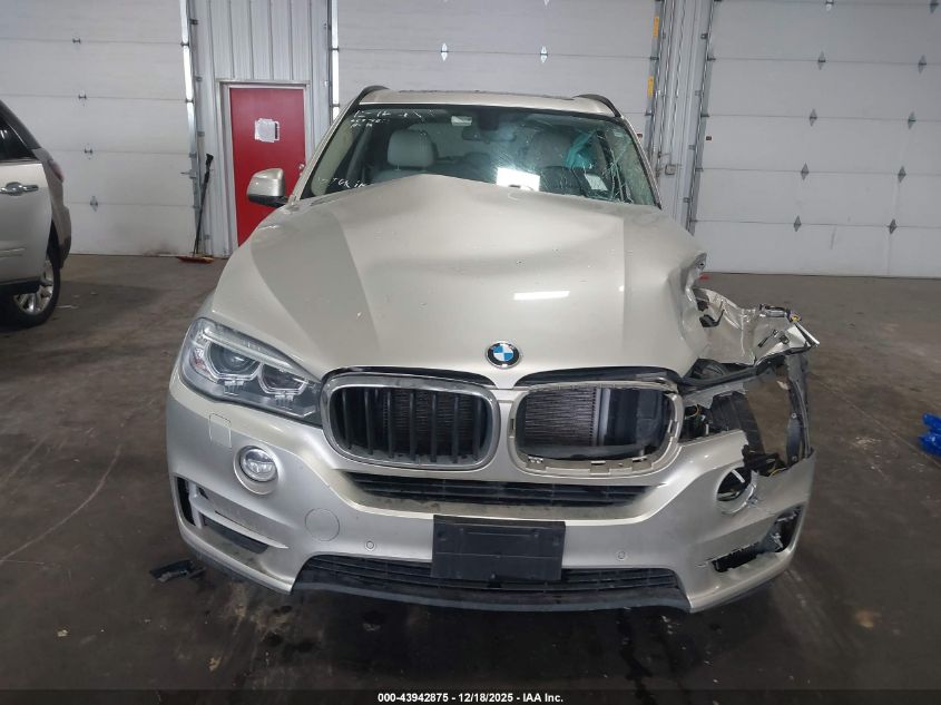 2015 BMW X5 xDrive35I VIN: 5UXKR0C55F0K60049 Lot: 43942875