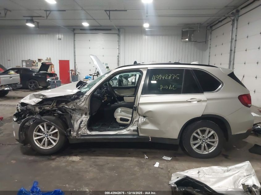 2015 BMW X5 xDrive35I VIN: 5UXKR0C55F0K60049 Lot: 43942875