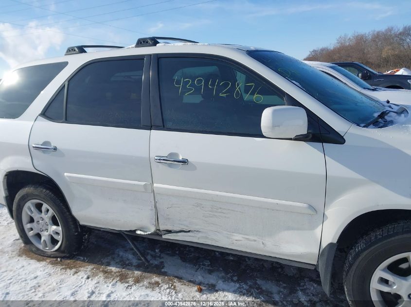 2006 Acura Mdx VIN: 2HNYD18636H533190 Lot: 43942876