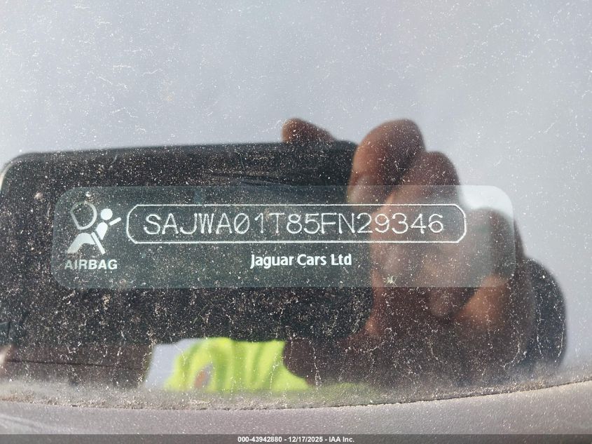 2005 Jaguar S-Type 3.0L V6 VIN: SAJWA01T85FN29346 Lot: 43942880