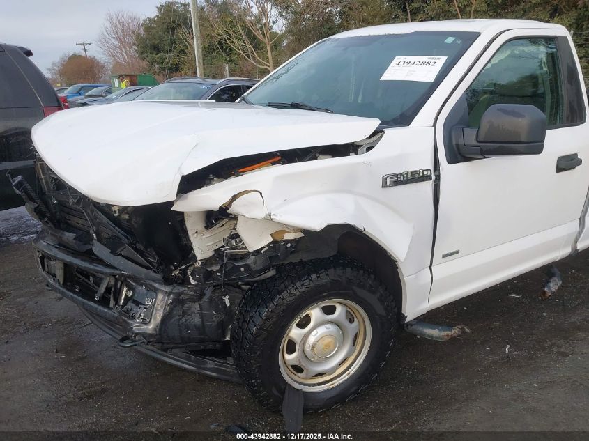 2017 Ford F-150 Xl VIN: 1FTMF1EP2HKC57639 Lot: 43942882