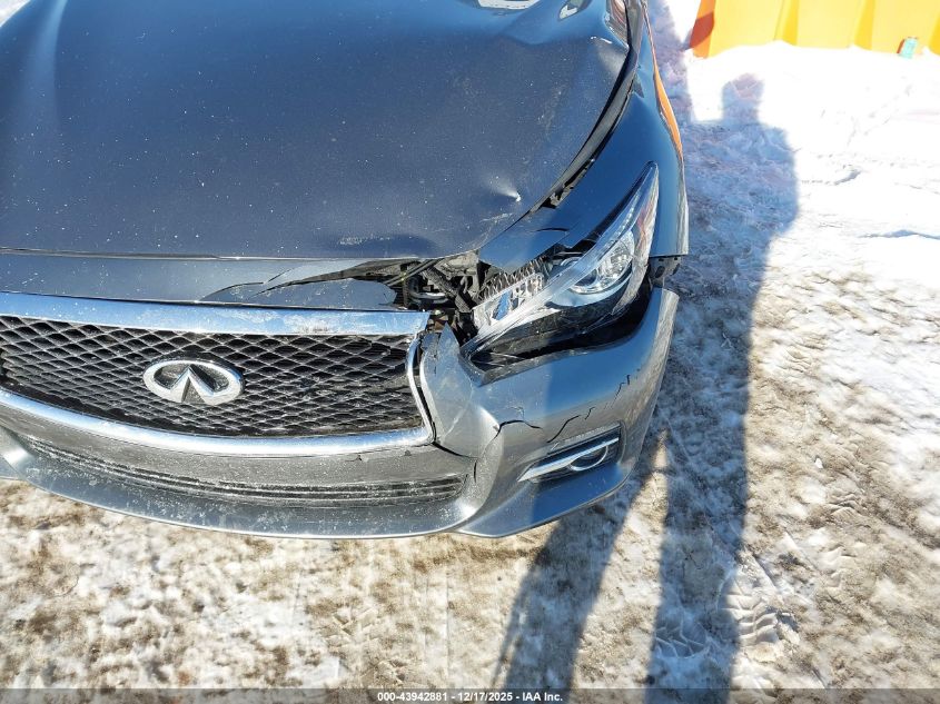 2014 Infiniti Q50 Premium VIN: JN1BV7AR8EM694584 Lot: 43942881