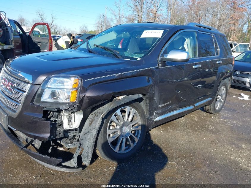2016 GMC Terrain Denali VIN: 2GKFLVE32G6194165 Lot: 43942899