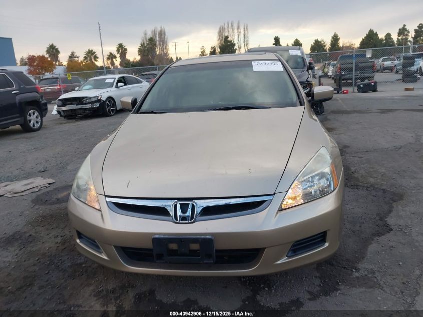 2007 Honda Accord 3.0 Ex VIN: 1HGCM66507A032587 Lot: 43942906
